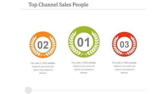 Top Channel Sales People Ppt PowerPoint Presentation Background Designs