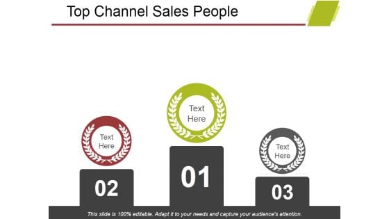 Top Channel Sales People Ppt PowerPoint Presentation Infographics Deck