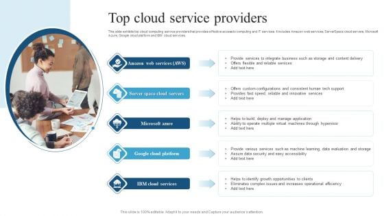 Top Cloud Service Providers Inspiration PDF