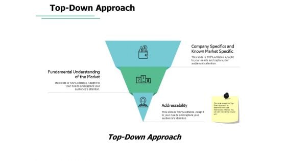 Top Down Approach Currency Ppt PowerPoint Presentation Infographics Diagrams