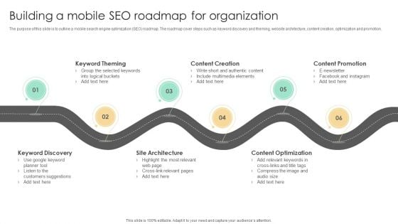 Top SEO Techniques Building A Mobile SEO Roadmap For Organization Ideas PDF