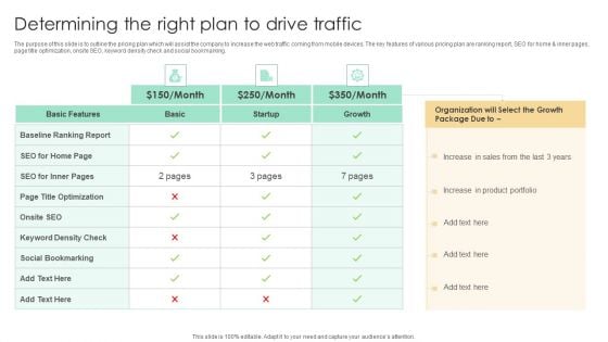 Top SEO Techniques Determining The Right Plan To Drive Traffic Inspiration PDF