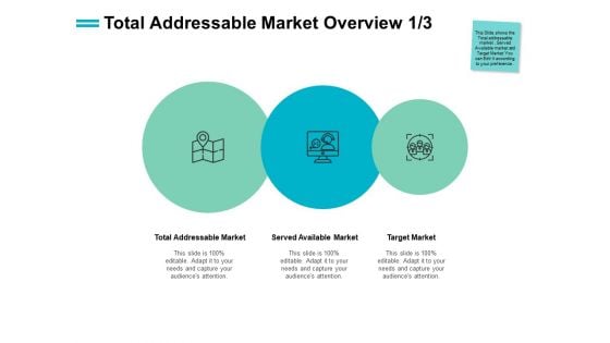 Total Addressable Market Overview Target Market Ppt PowerPoint Presentation Pictures Deck