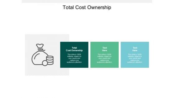 Total Cost Ownership Ppt PowerPoint Presentation Infographics Clipart Cpb