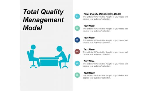 Total Quality Management Model Ppt Powerpoint Presentation Model Aids Cpb