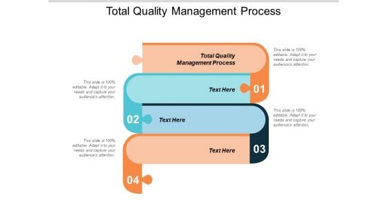 Total Quality Management Process Ppt PowerPoint Presentation Outline Styles Cpb