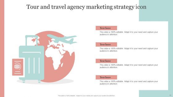 Tour And Travel Agency Marketing Strategy Ppt PowerPoint Presentation Complete Deck With Slides