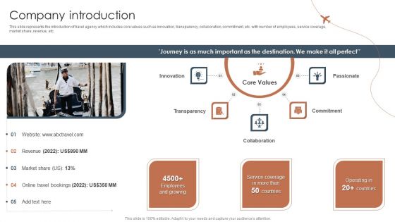 Tour And Travels Agency Profile Company Introduction Download PDF Tour And Travels Agency Profile Company Introduction Download PDF