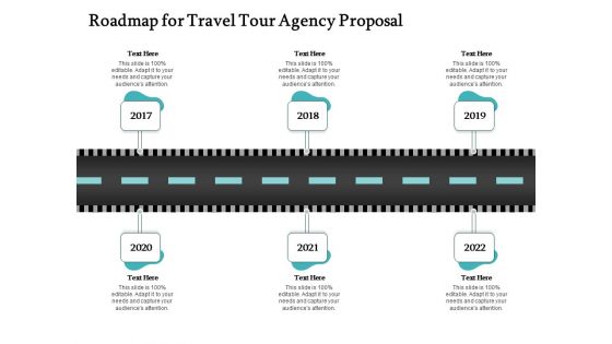 Tourism And Leisure Firm Roadmap For Travel Tour Agency Proposal Ppt Outline Summary PDF