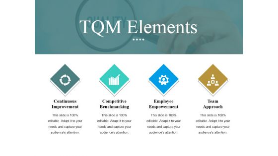 Tqm Elements Ppt PowerPoint Presentation Show Example File