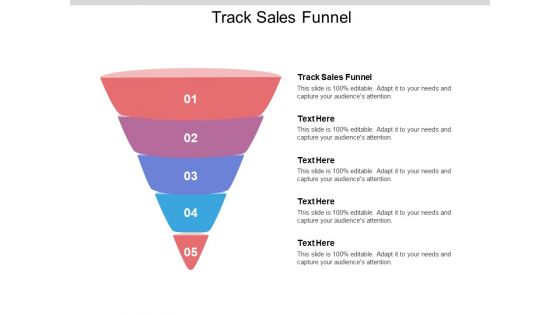 Track Sales Funnel Ppt PowerPoint Presentation Show Template Cpb Pdf