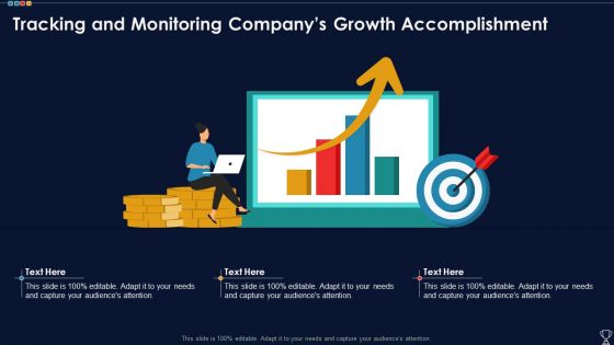 Tracking And Monitoring Companys Growth Accomplishment Infographics PDF