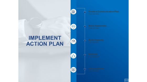 Tracking Energy Consumption Implement Action Plan Ppt File Clipart Images PDF