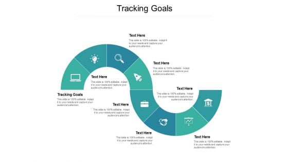 Tracking Goals Ppt PowerPoint Presentation Portfolio Graphics Template Cpb