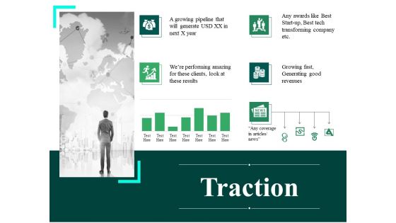 Traction Ppt PowerPoint Presentation Infographic Template Background Designs