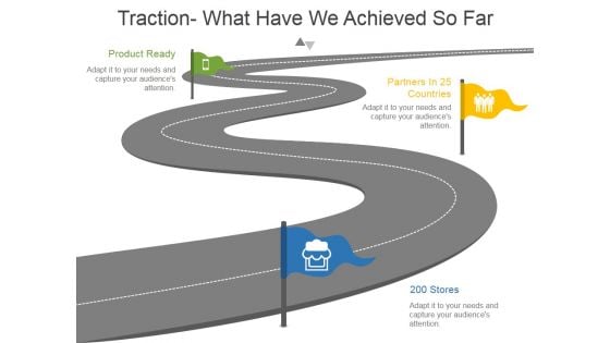 Traction What Have We Achieved So Far Ppt PowerPoint Presentation Visuals