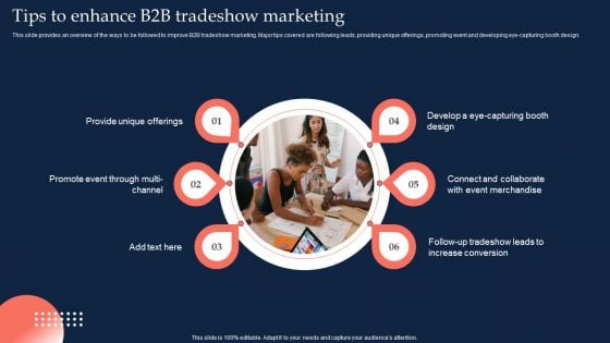 Trade Expo Tips To Enhance B2b Tradeshow Marketing Topics PDF