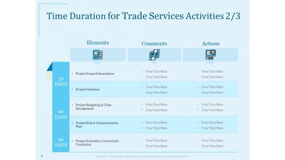 Trade Facilitation Services Proposal Ppt PowerPoint Presentation Complete Deck With Slides