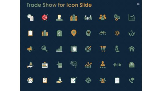 Trade Show Ppt PowerPoint Presentation Complete Deck With Slides Slide16