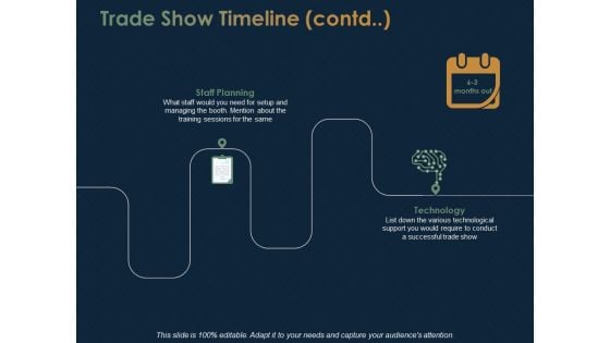 Trade Show Timeline Technology Ppt PowerPoint Presentation Inspiration Example