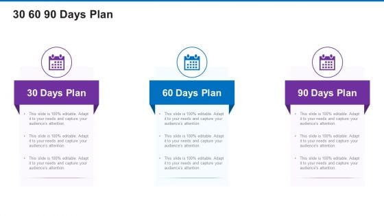 Trading Company Business Operational Plan 30 60 90 Days Plan Background PDF