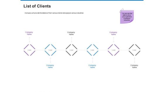 Trading Company Business Operational Plan List Of Clients Template PDF Trading Company Business Operational Plan List Of Clients Template PDF