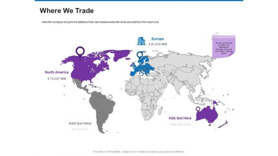 Trading Company Business Operational Plan Where We Trade Pictures PDF