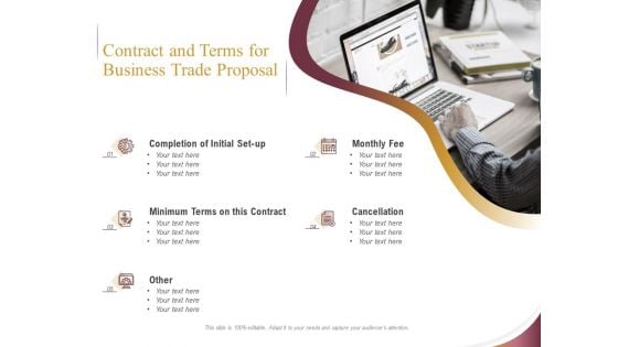 Trading Company Contract And Terms For Business Trade Proposal Ppt Summary Icons PDF