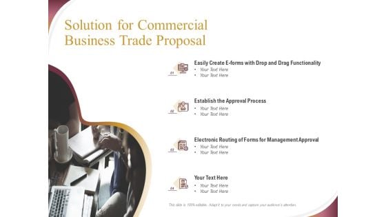 Trading Company Solution For Commercial Business Trade Proposal Ppt Pictures Show PDF