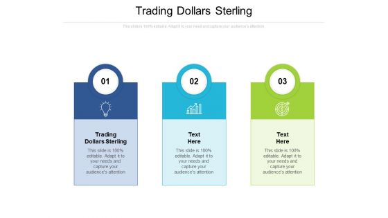 Trading Dollars Sterling Ppt PowerPoint Presentation Outline Ideas Cpb