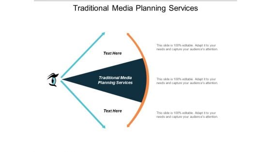 Traditional Media Planning Services Ppt PowerPoint Presentation Pictures Template Cpb