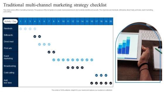 Traditional Multi Channel Marketing Strategy Checklist Microsoft PDF Traditional Multi Channel Marketing Strategy Checklist Microsoft PDF