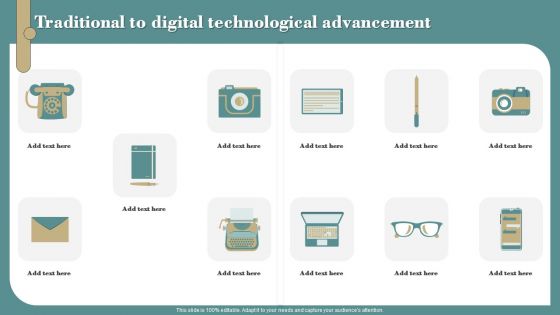 Traditional To Digital Technological Advancement Designs PDF