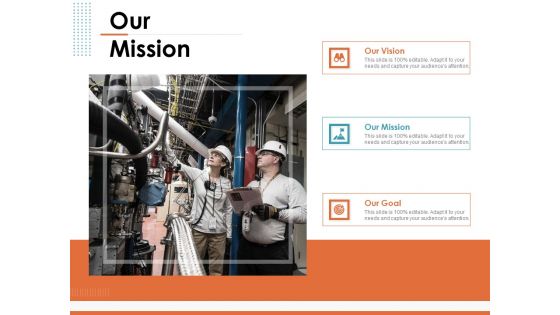 Train Employees Health Safety Our Mission Ppt Layouts Graphics Template PDF