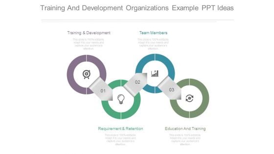 Training And Development Organizations Example Ppt Ideas