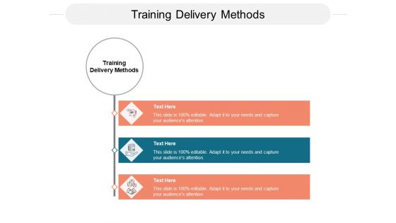 Training Delivery Methods Ppt PowerPoint Presentation Model Graphic Images Cpb