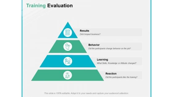 Training Evaluation Ppt PowerPoint Presentation Portfolio Aids