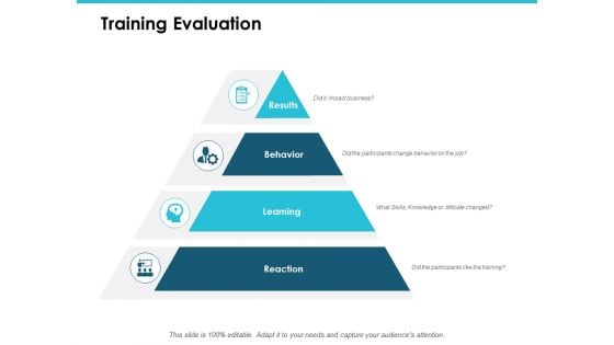 Training Evaluation Ppt PowerPoint Presentation Slides Ideas Training Evaluation Ppt PowerPoint Presentation Slides Ideas