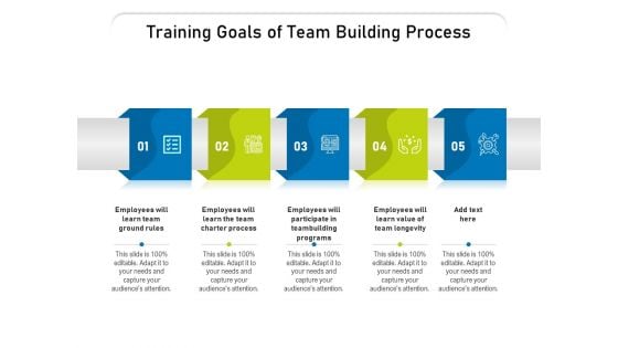 Training Goals Of Team Building Process Ppt PowerPoint Presentation Layouts Master Slide PDF