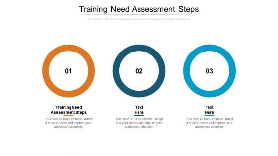 Training Need Assessment Steps Ppt PowerPoint Presentation Gallery Slide Portrait Cpb