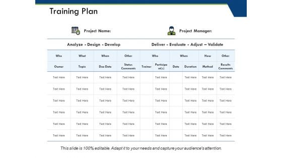Training Plan Ppt PowerPoint Presentation Styles Mockup Training Plan Ppt PowerPoint Presentation Styles Mockup