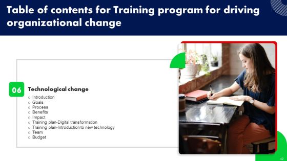 Training Program For Driving Organizational Change Ppt PowerPoint Presentation Complete Deck With Slides Slide42