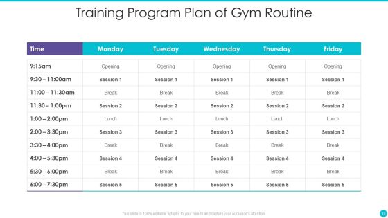 Training Program Plan Ppt PowerPoint Presentation Complete With Slides Slide10
