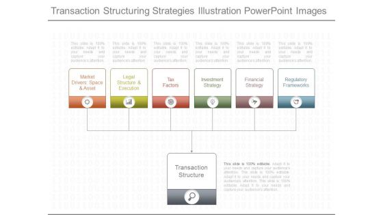 Transaction Structuring Strategies Illustration Powerpoint Images