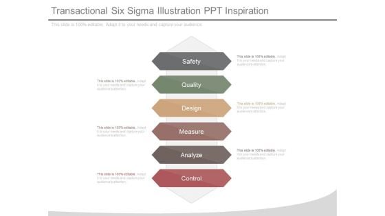 Transactional Six Sigma Illustration Ppt Inspiration