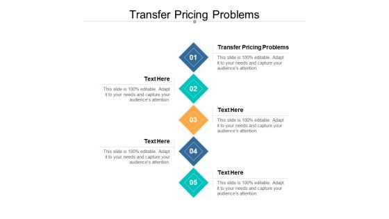 Transfer Pricing Problems Ppt PowerPoint Presentation Pictures Example Introduction Cpb Pdf