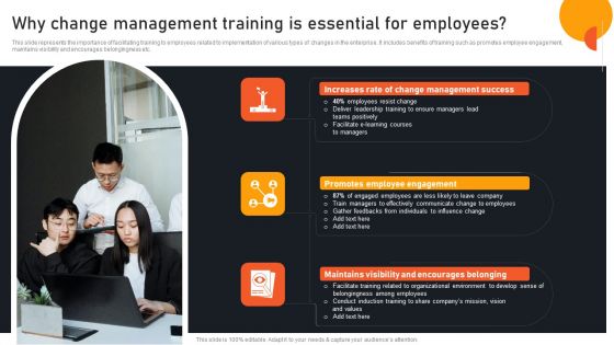 Transform Management Instruction Schedule Why Change Management Training Themes PDF