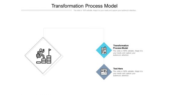 Transformation Process Model Ppt PowerPoint Presentation Infographic Template Graphics Cpb Pdf