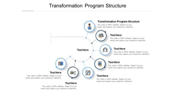 Transformation Program Structure Ppt PowerPoint Presentation Icon Background Cpb Pdf