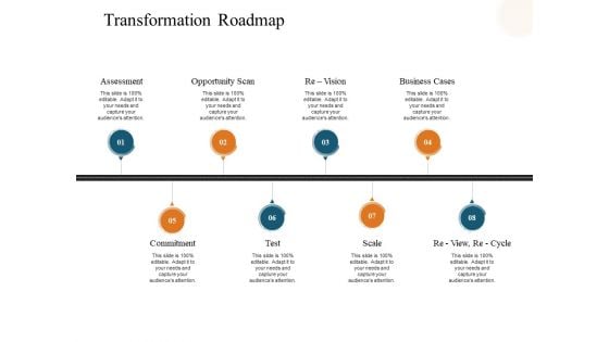 Transformation Roadmap Ppt PowerPoint Presentation Portfolio Graphics